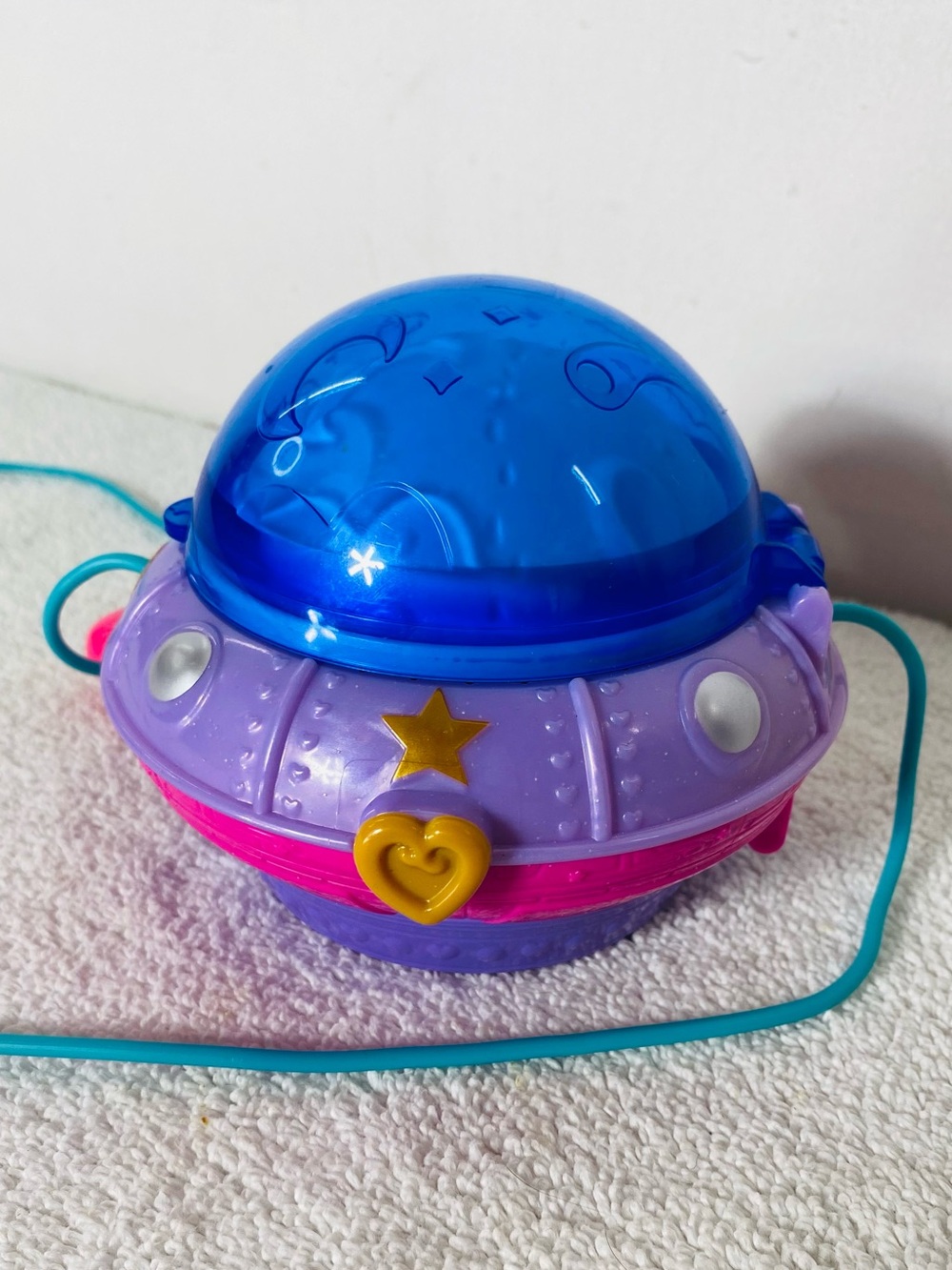 Mattel Polly Pocket Double Play Space Compact Playset Spaceship Purse 2021